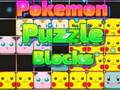 Spel Pokémon pusselblock  på nätet