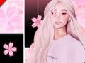 Spel Ariana Grande Piano plattor Rosa, musik och magi  på nätet