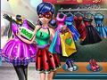 Spel Prickig tjej på riktigt shopping  på nätet