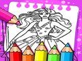 Spel Barbie målarbok  på nätet