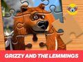Spel Grizzy och Lemmings Jigsaw Puzzle Planet på nätet