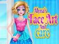 Spel Alyssa's Face Art and care  på nätet