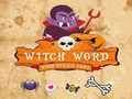 Spel Witch Word Halloween pusselspel  på nätet