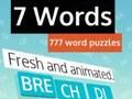 Spel 7 ord 777 ordpussel  på nätet