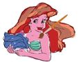 Spel 4Gameground Little Mermaid Coloring på nätet