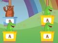 Spel A & B -barn på nätet