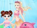 Spel Baby Taylor Rädda Mermaid Kingdom  på nätet