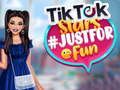 Spel TikTok-stjärnor #justforfun  på nätet
