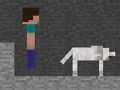 Spel Steve och Wolf  på nätet