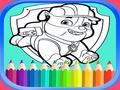 Spel PAW Patrol Målarbok  på nätet