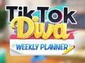 Spel Tiktok Diva Weekly Planner på nätet