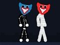 Spel Stickman Huggy Creepy Holiday  på nätet