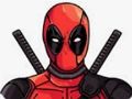 Spel Målarbok för Deadpool  på nätet