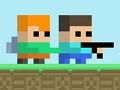 Spel Minescraftern Steve och Alex  på nätet