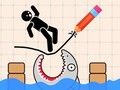 Spel Rita och spara Stickman  på nätet