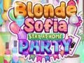 Spel Blonda Sofia Stay at Home Party  på nätet