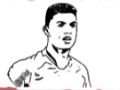Spel Ronaldo målarbok  på nätet