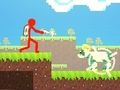 Spel Red Stickman vs Monster School 2 på nätet