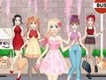 Spel Anime Girls Dress Up Game på nätet