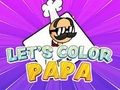 Spel Låt oss färglägga pappa  på nätet