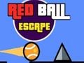 Spel Röd boll fly på nätet