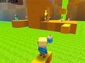 Spel Kogama: Parkour barnet i gult på nätet