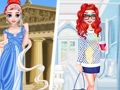 Spel Prinsessorna antika vs moderna utseende  på nätet
