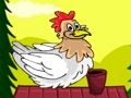 Spel Vita Leghorns fly på nätet