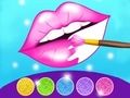 Spel Glitter läppar färgspel  på nätet