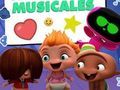 Spel Mini Beat Power Rockers: Musical Stickers på nätet