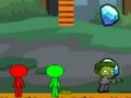 Spel Stickman Bros vs Zombies på nätet
