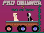 Spel Pro Obunga vs Noob och Hacker  på nätet