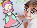 Spel Målarbok: Prins och prinsessa  på nätet