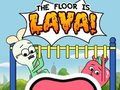 Spel Äppel- och lökgolv är Lava  på nätet