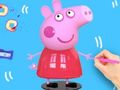 Spel Målarbok: Peppa Pig  på nätet