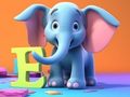 Spel Målarbok: Bokstaven E  på nätet