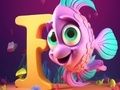 Spel Målarbok: Bokstaven F  på nätet