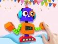 Spel Målarbok: Robot  på nätet