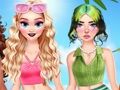 Spel Summer Coconut Girl Dress Up på nätet