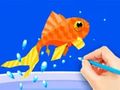 Spel Målarbok: Fisk  på nätet