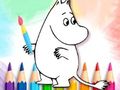 Spel Målarbok: Mumin  på nätet