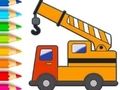 Spel Målarbok: Crane  på nätet