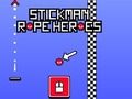 Spel Stickman rep hjältar på nätet