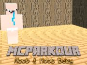 Spel Mc Parkour noob och noob baby på nätet
