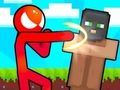 Spel Stickman vs Villager: Save the Girl på nätet