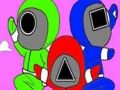 Spel Målarbok Squid-spel  på nätet