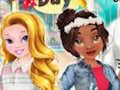 Spel Prinsessorna Lillasysters dag  på nätet