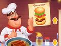 Spel Hamburgare matlagning mani på nätet