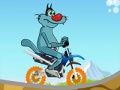 Spel Oggy och kackerlackor cykel  på nätet