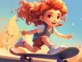 Spel Målarbok: Åka skateboard  på nätet